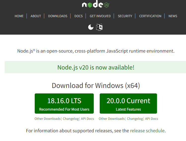 Node.jsとnpmをアップデート